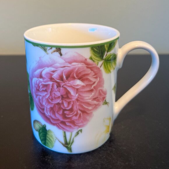 Spode Home ROSES Porcelain Cup Mug w/ Butterflies ~ Portmeirion Group - Picture 7 of 11